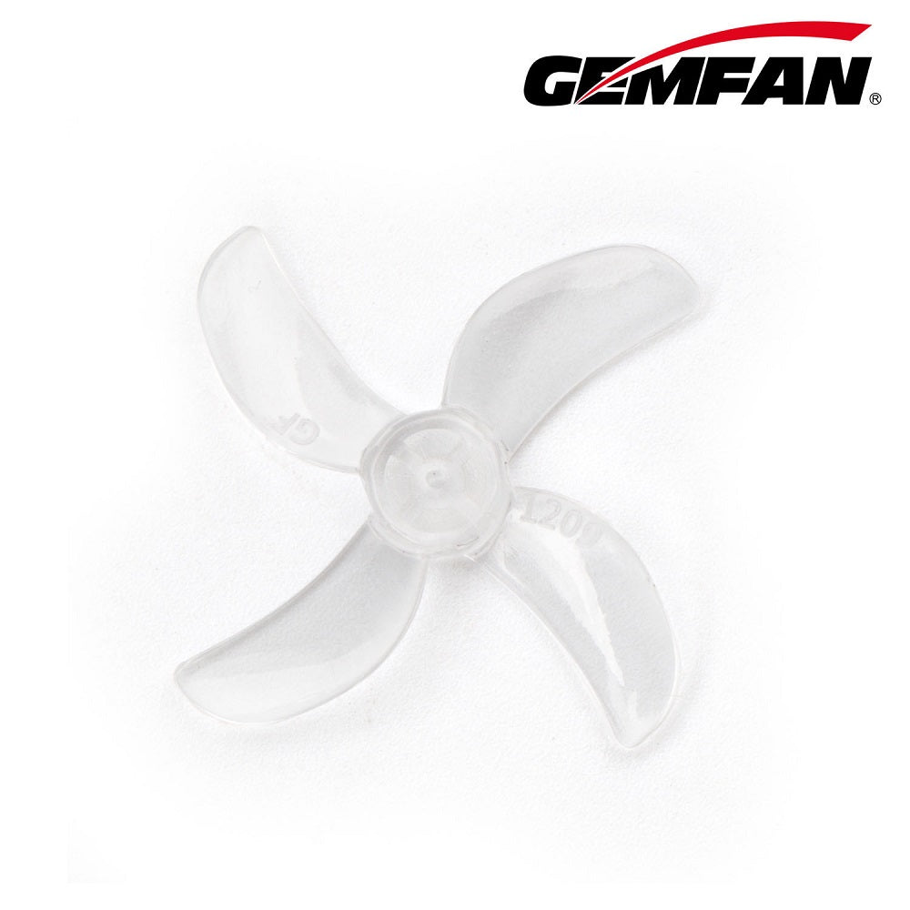Gemfan 1209-4 31MM Quad blade 1mm Shaft (4CW+4CCW) Poly Carbonate - Choose Color