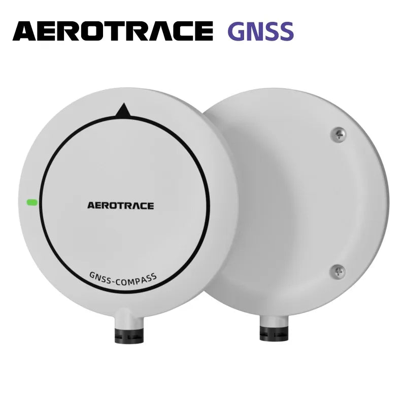 AEROTRACE AP2-GNSS GNSS-COMPASS front and rear views