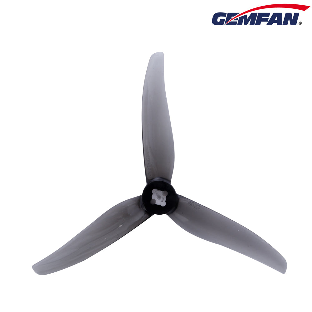 GEMFAN Hurricane 4023 3-BLADE 4" Durable PROP 2CW 2CCW (CHOOSE COLOR)
