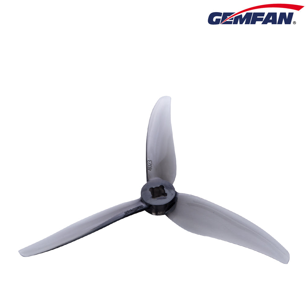 GEMFAN Hurricane 4023 3-BLADE 4" Durable PROP 2CW 2CCW (CHOOSE COLOR)