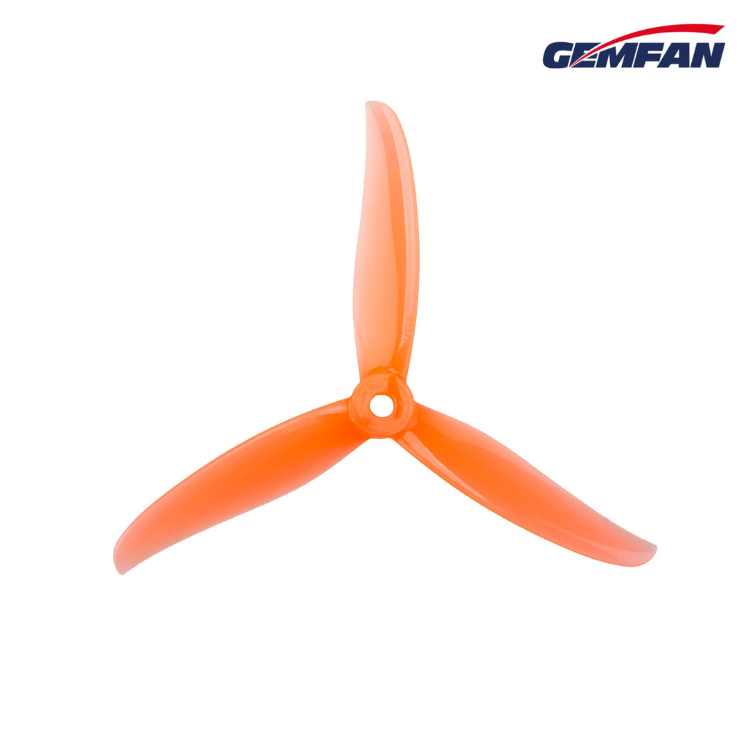 Gemfan Hurricane 4937 Tri-Blade 4.9" Propeller (2CW+2CCW) - Choose Color
