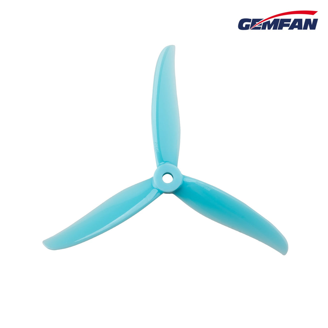 Gemfan Hurricane 4937 Tri-Blade 4.9" Propeller (2CW+2CCW) - Choose Color