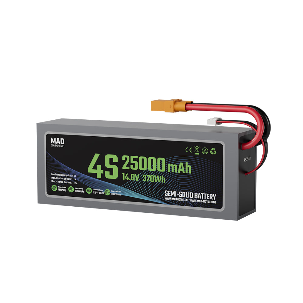 4S 25Ah ドローンバッテリー