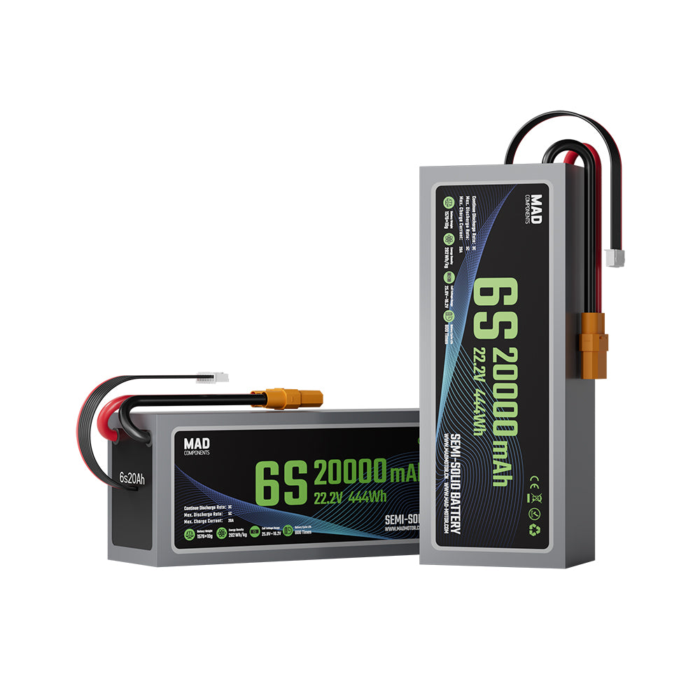 6S 20Ah ドローンバッテリー