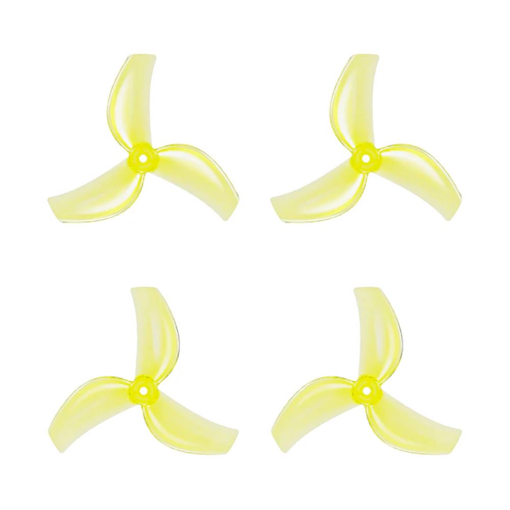 Gemfan 1611-3 40mm Tri-blade 1.5mm Shaft - (2CW+2CCW) - Choose Color