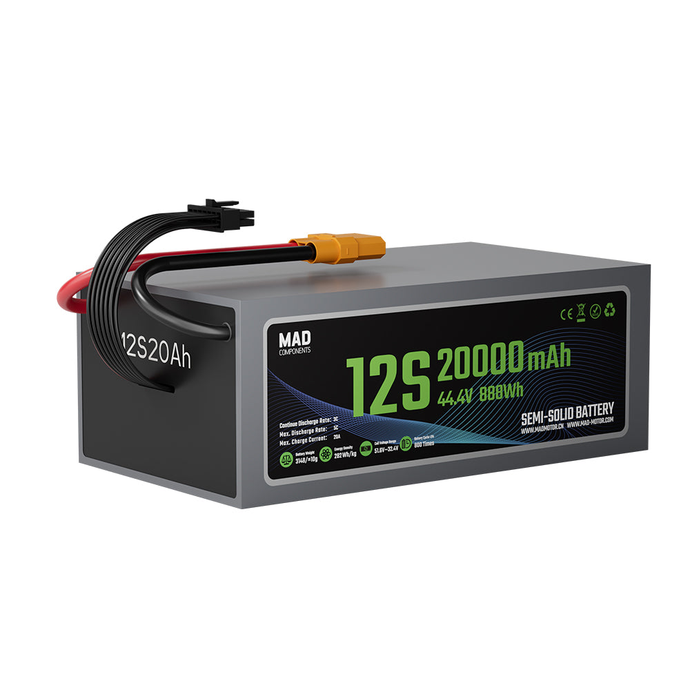 12S 20Ah ドローンバッテリー
