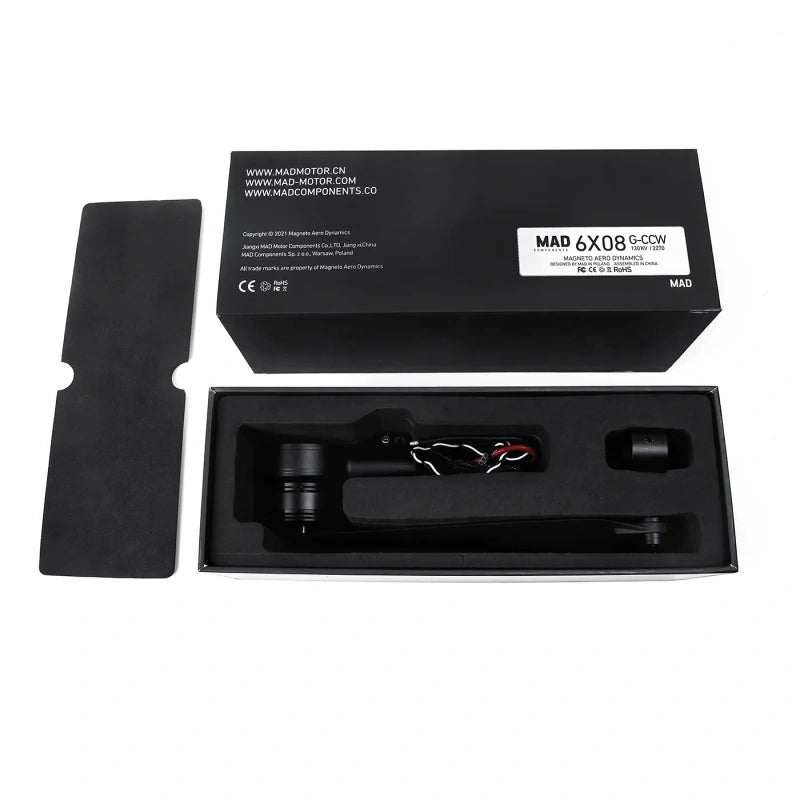 6X-08 M6C08 ドローンアームセット 130KV 