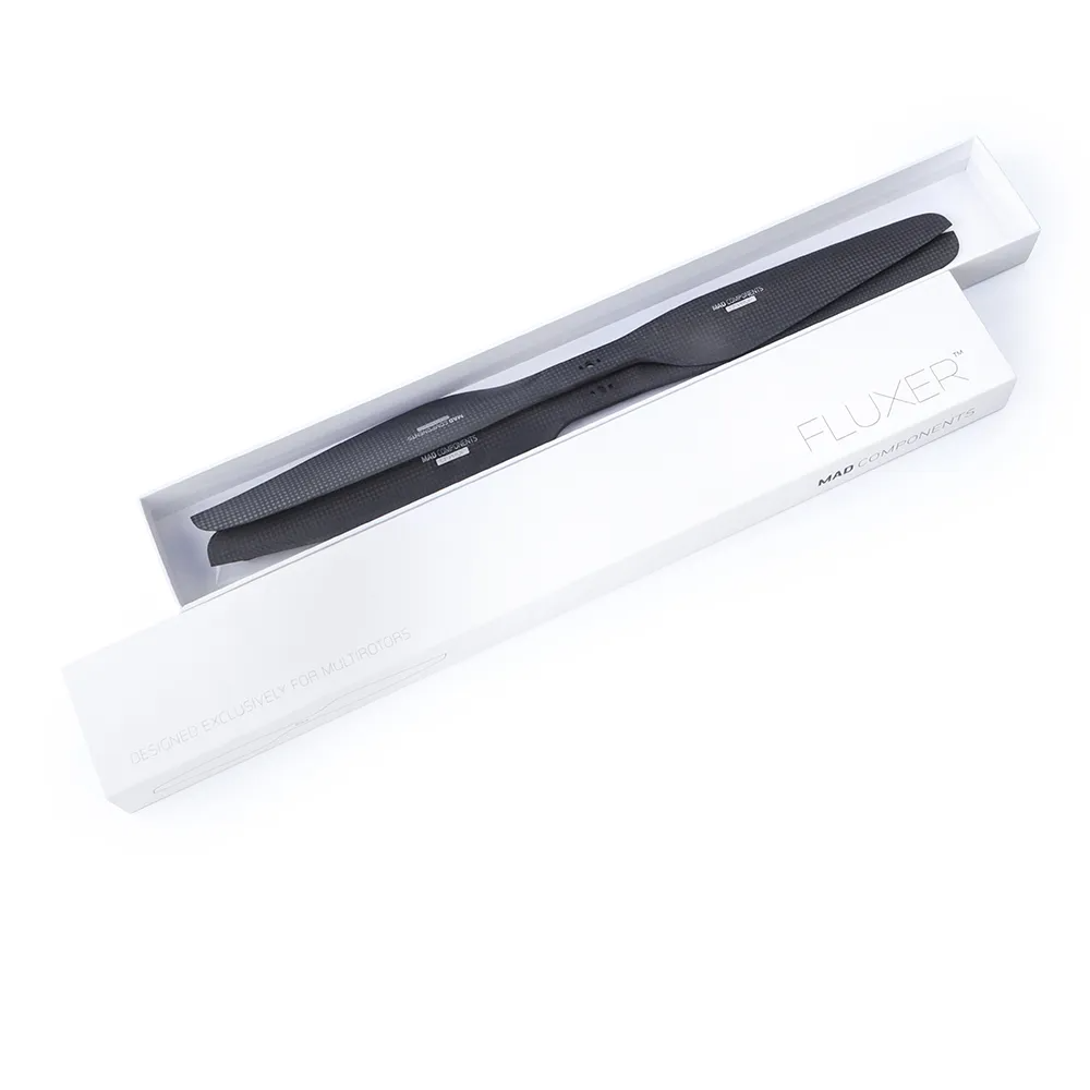 مروحة FLUXER PRO MATT 12x4.0 من ألياف الكربون للطائرات بدون طيار 
