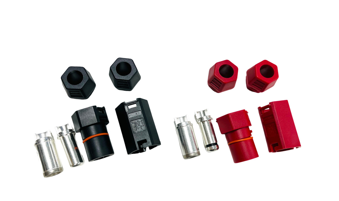 QS10H Single lock waterproof ring Antispark Connector For Electric bicycle electric motor car Energy storage battery UAV Drone airplane QIUSHANG