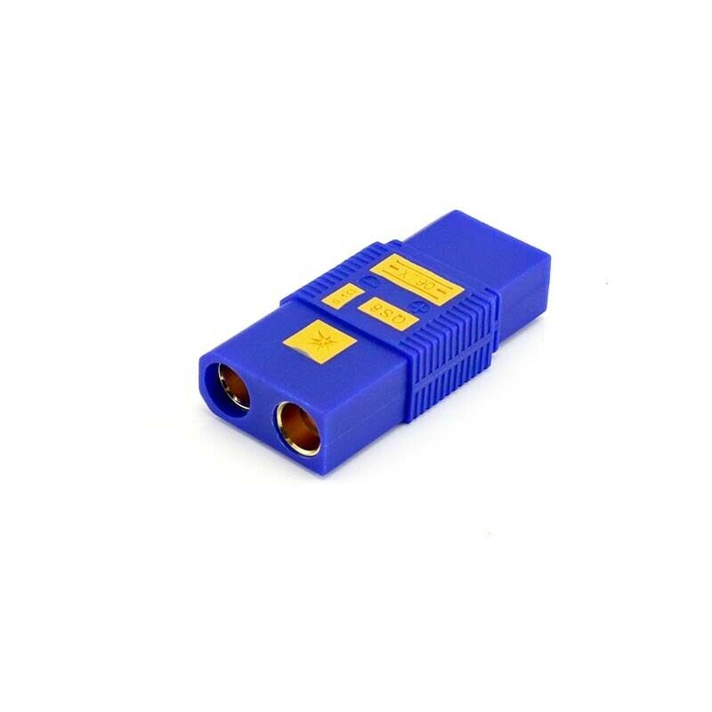 110A Large Current QS8 F to XT90 M Plug Anti-fire Lipo Battery Connector Gold-plated for eBike RC Plant Agriculture UAV Drone/Boat