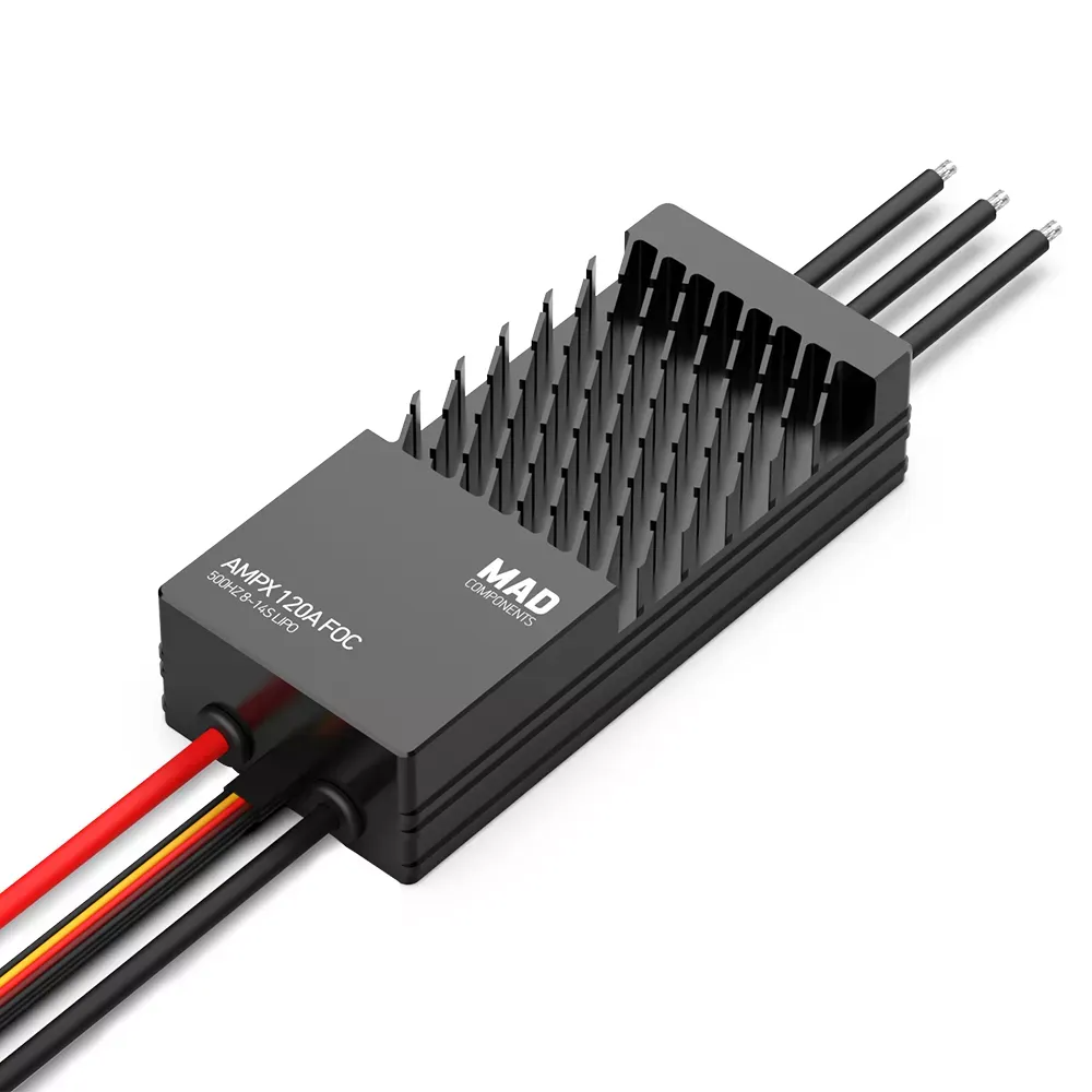 AMPX 120A FOC ESC，Electronic Speed Controller,500HZ 8-14S Lipo