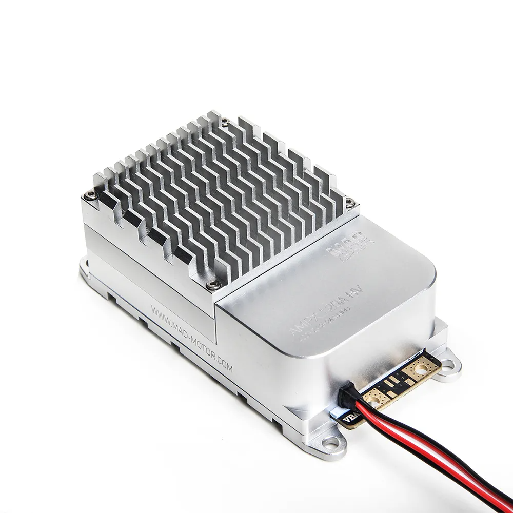 MAD AMPX ESC Regulator 120A HV(12-24S) for large and heavy delivery multirotor drone silver