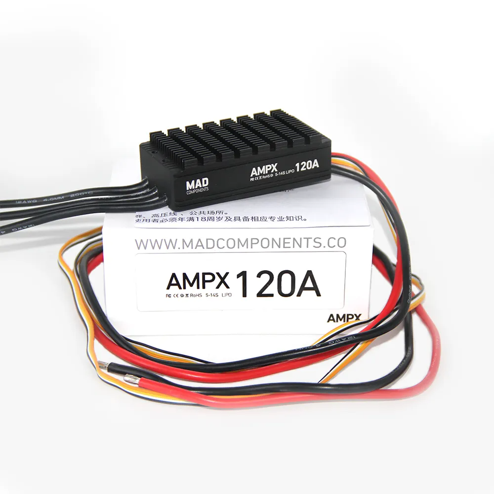 MAD AMPX ESC Regulator 120A(5-14S) for large and heavy delivery multirotor 